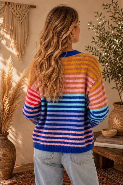 Coastal Carnival Knit Cardigan