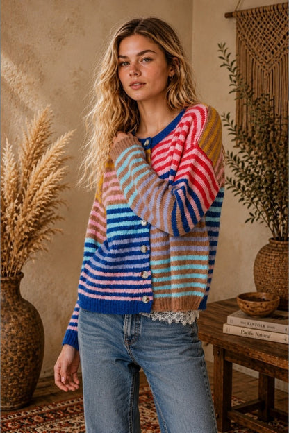 Coastal Carnival Knit Cardigan
