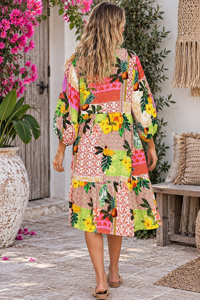 Capri Midi Garden Dress