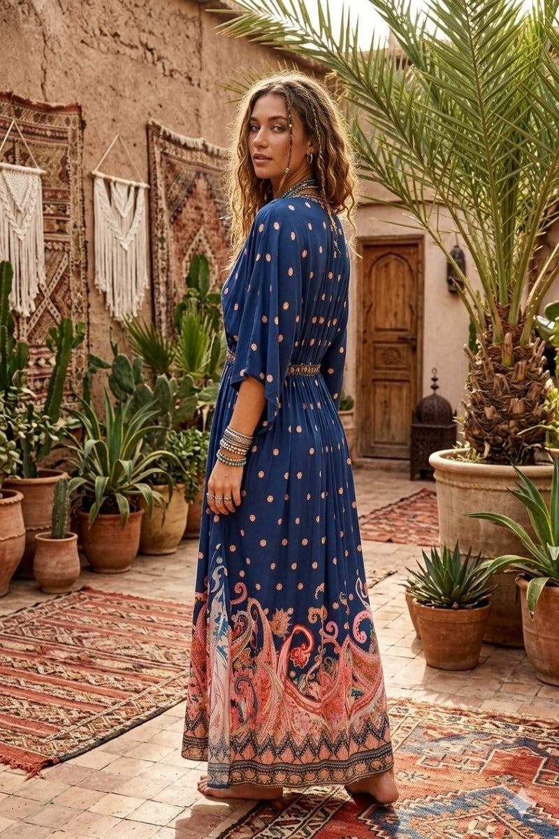 Midnight Soleil Maxi Dress