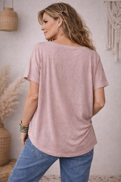 Starlight Cotton Blush Tee