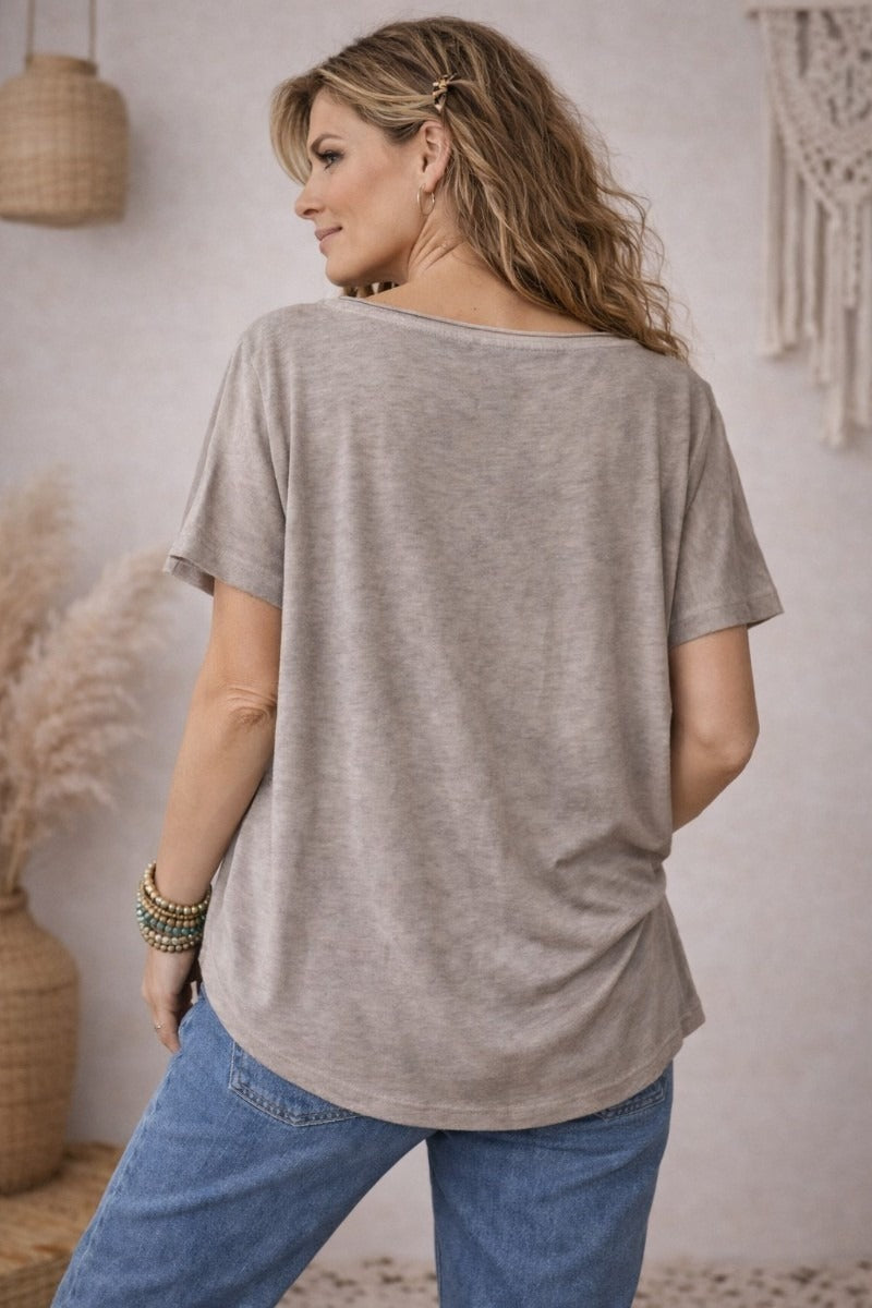 Starlight Cotton Latte Tee