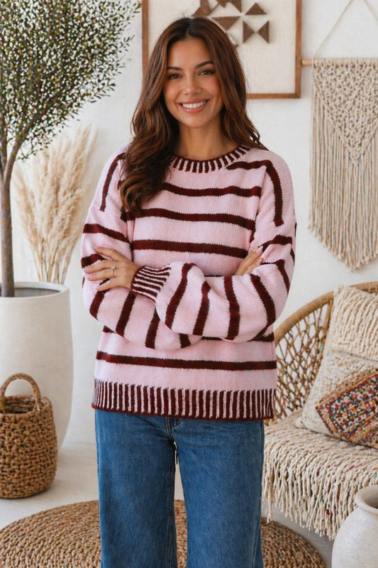 Berry Coast Knit