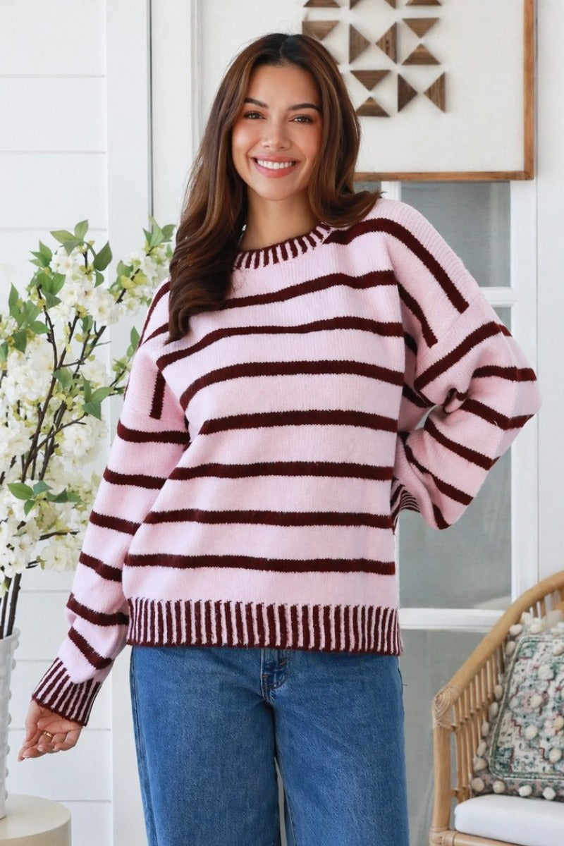 Berry Coast Knit