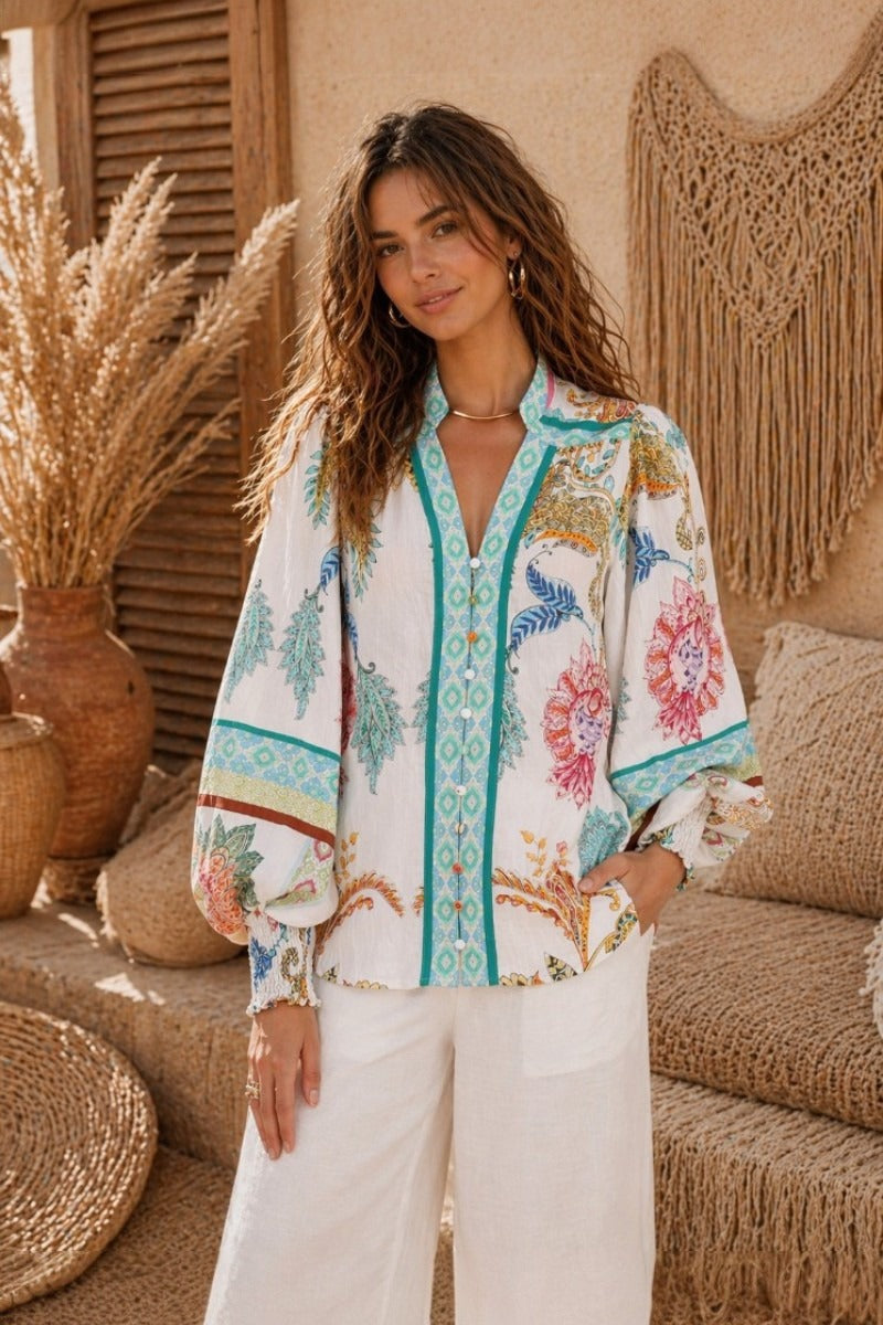 Sundara Long Sleeve Blouse