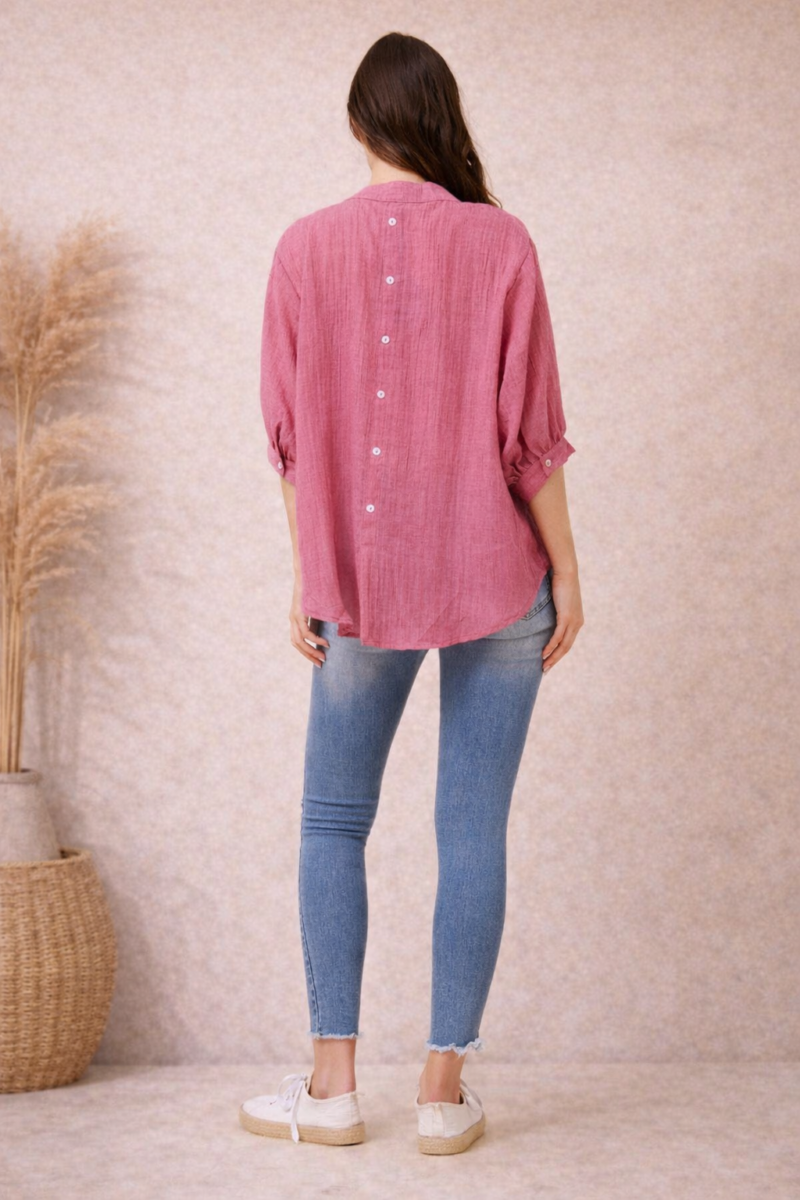 Wanderer Oversized Shirt Orchid