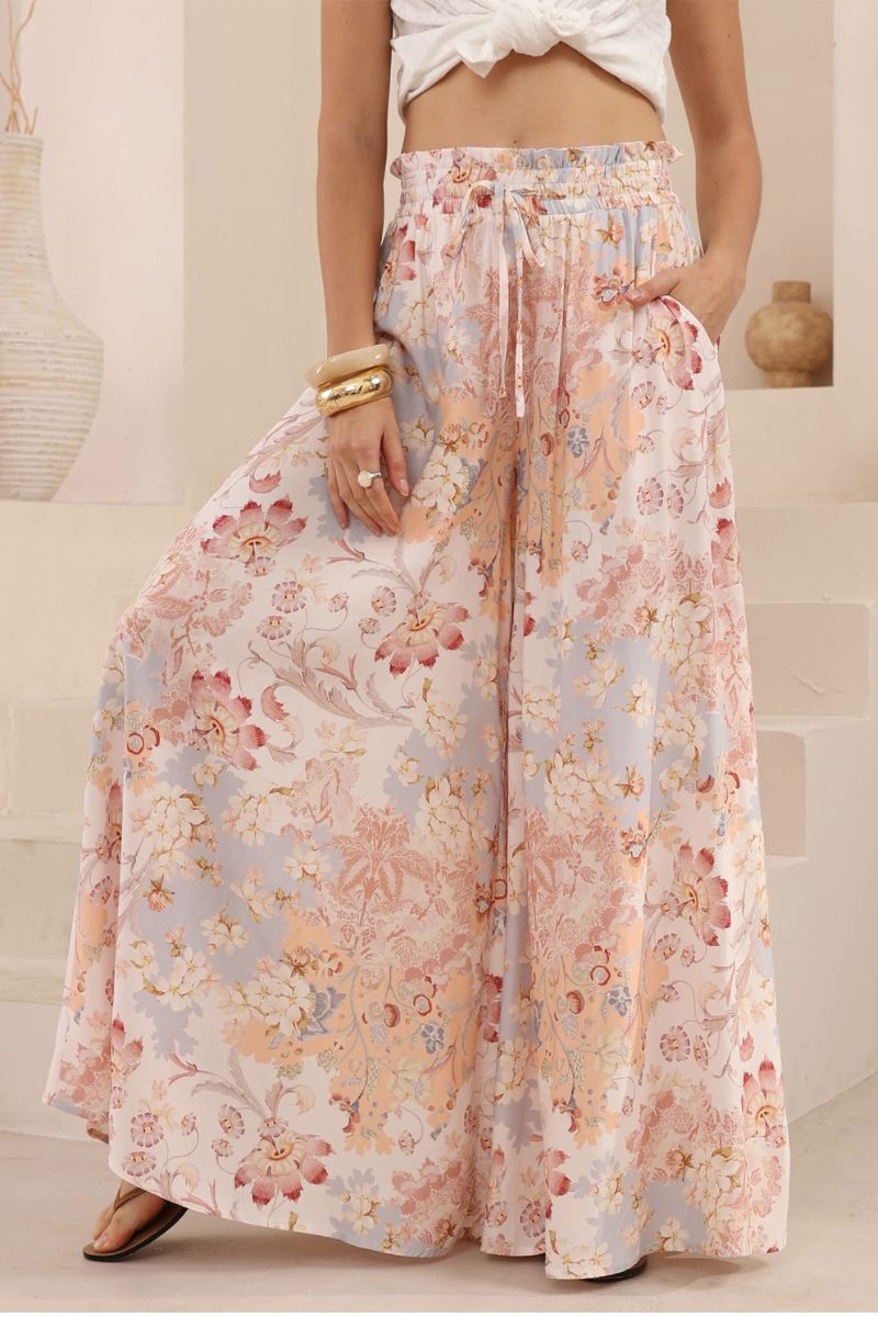 Rosewater Palazzo Pants