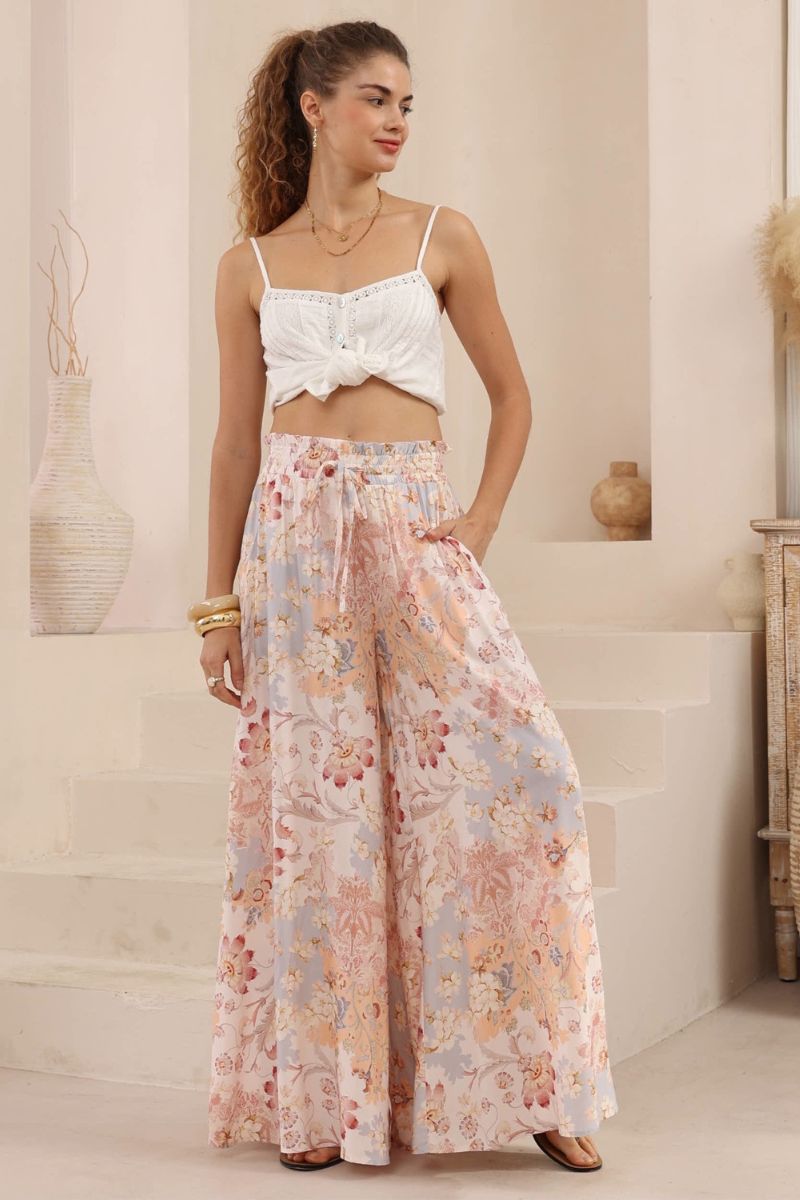 Rosewater Palazzo Pants
