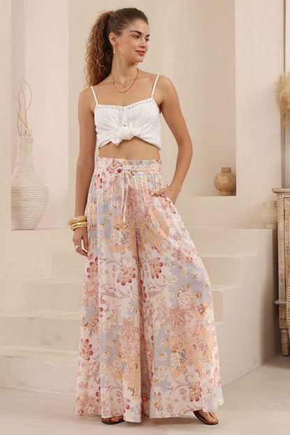 Rosewater Palazzo Pants