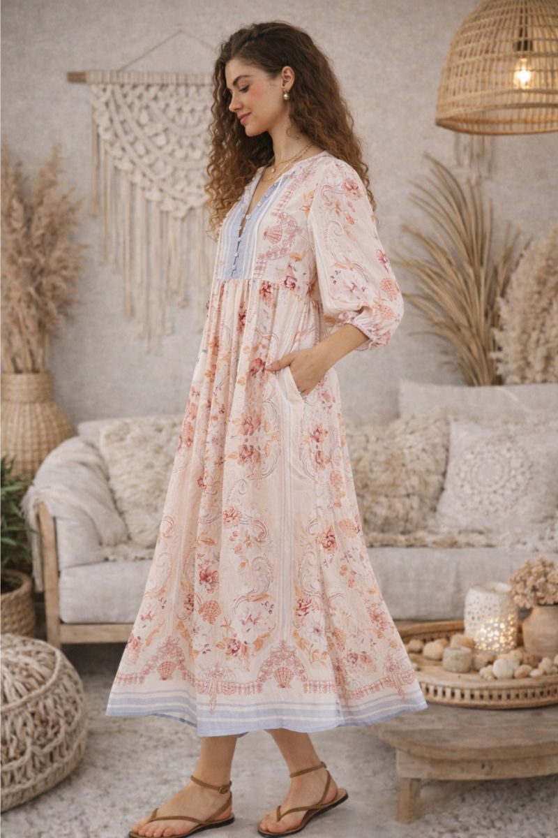 Boheme Tide Maxi Dress