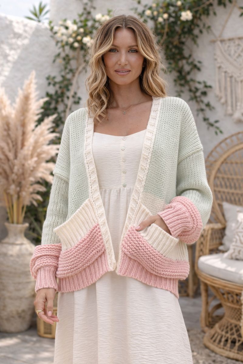 Coastal Meadow Knit Cardigan