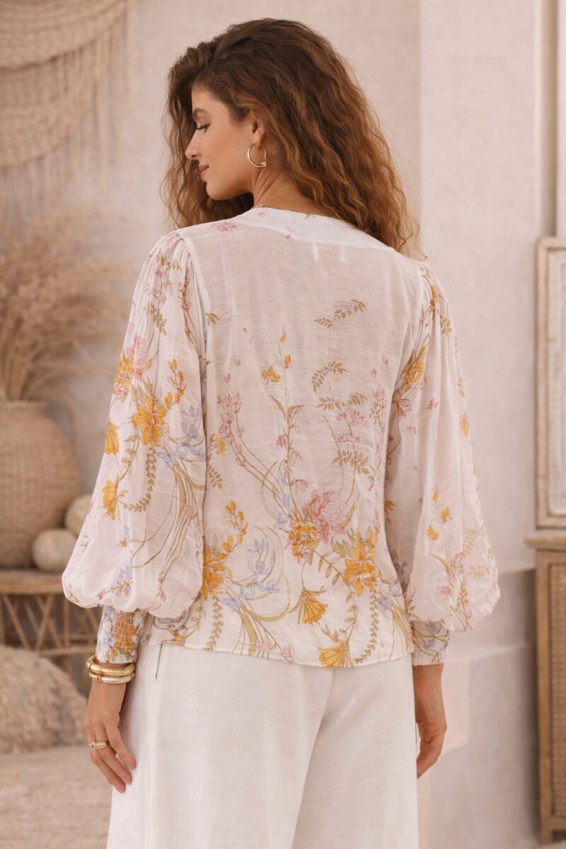 Eden Ruffle Blouse
