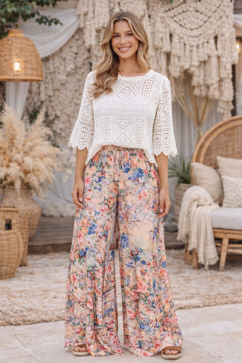 Blossom Belle Palazzo Pants