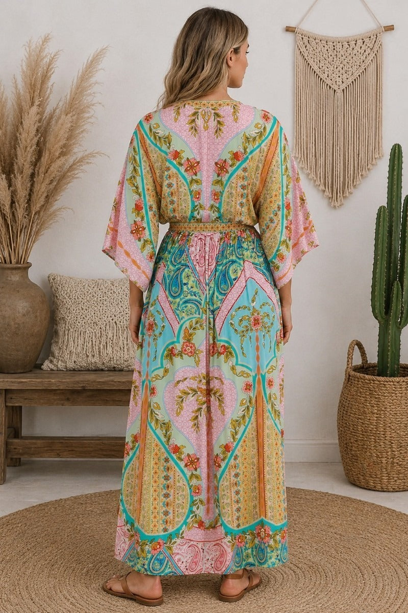 Sunlit Oasis Maxi Dress