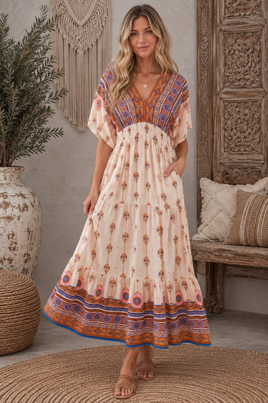 Sunset Gypsy Maxi Dress