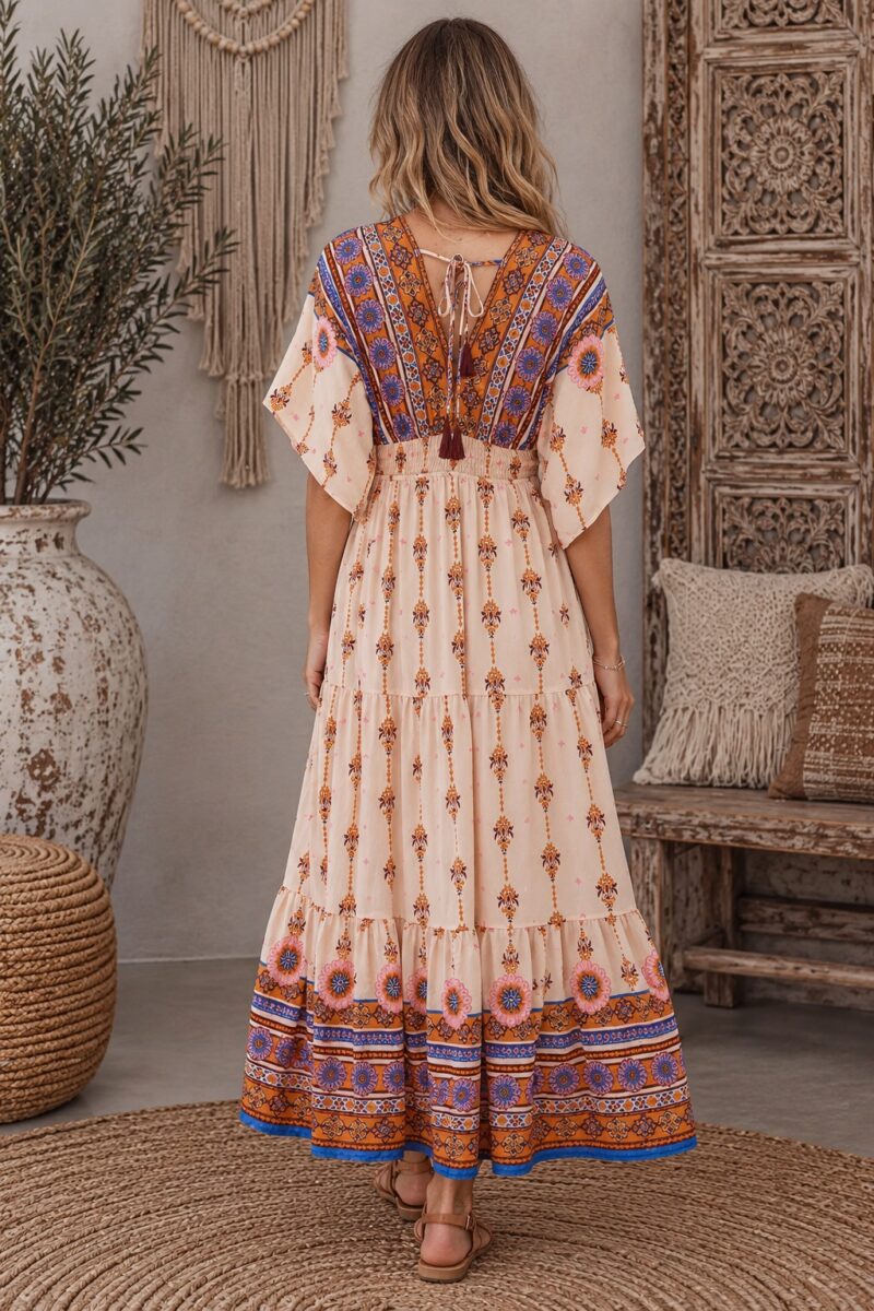 Sunset Gypsy Maxi Dress