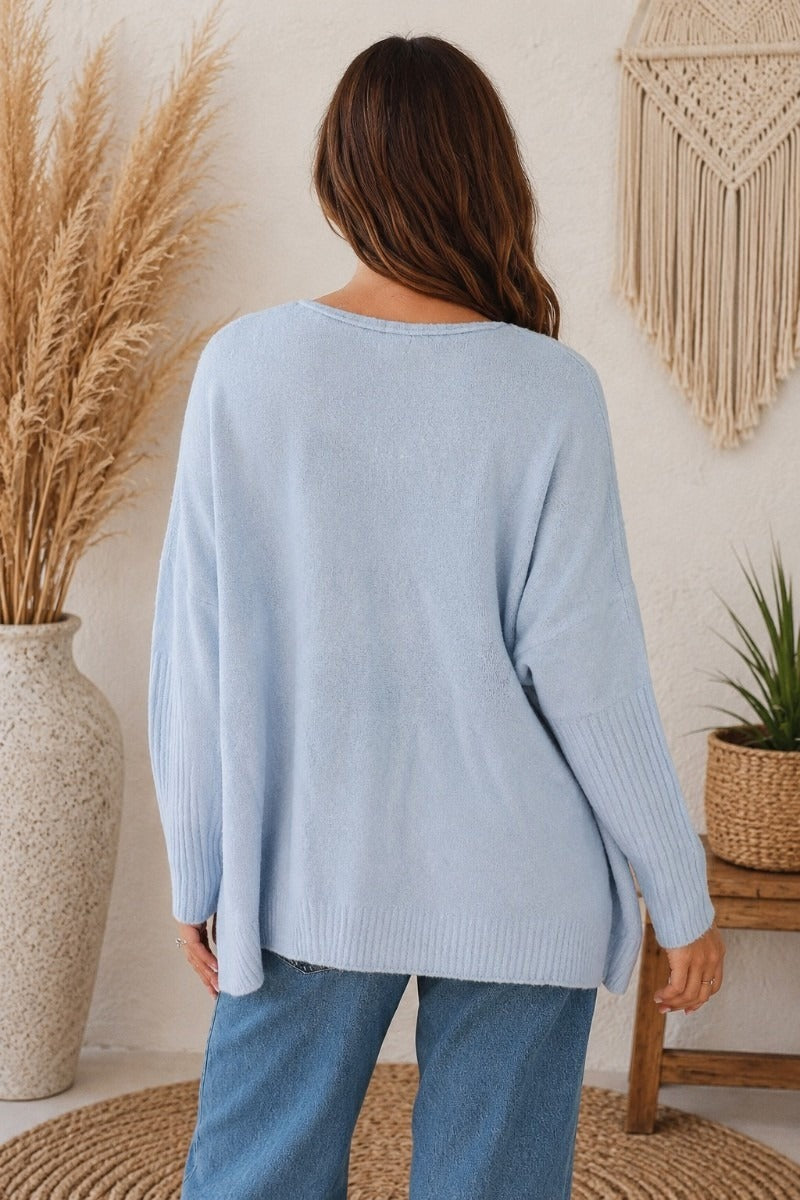Coastal Cloud Knit