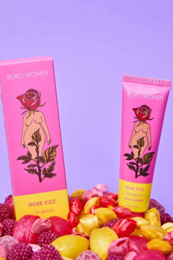 BOPO WOMEN Rose Fizz Lip Balm - Image 3
