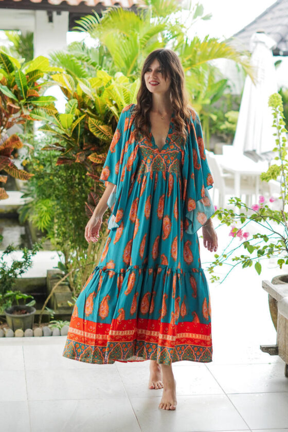 Saffron Midi Dress