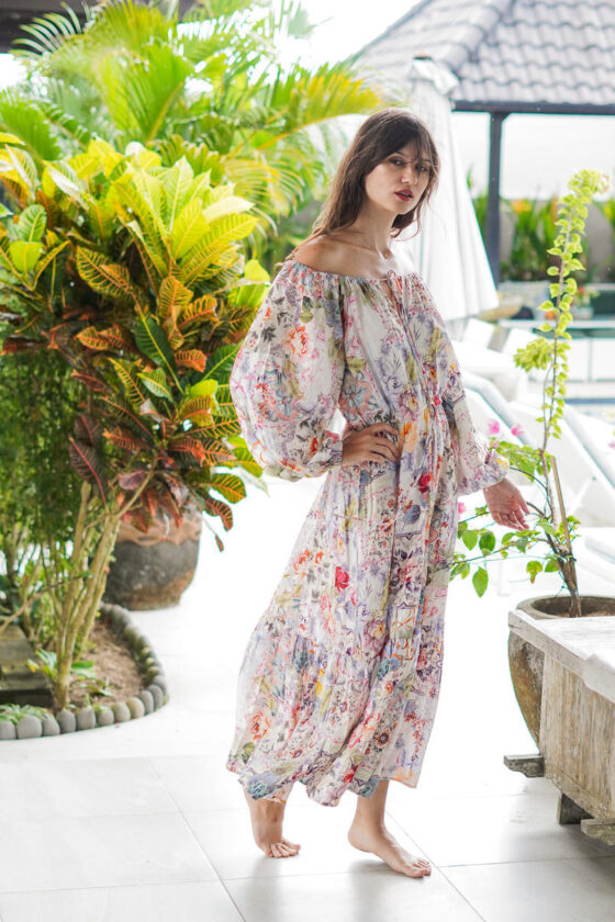Luna Meadow Maxi Dress - Image 6
