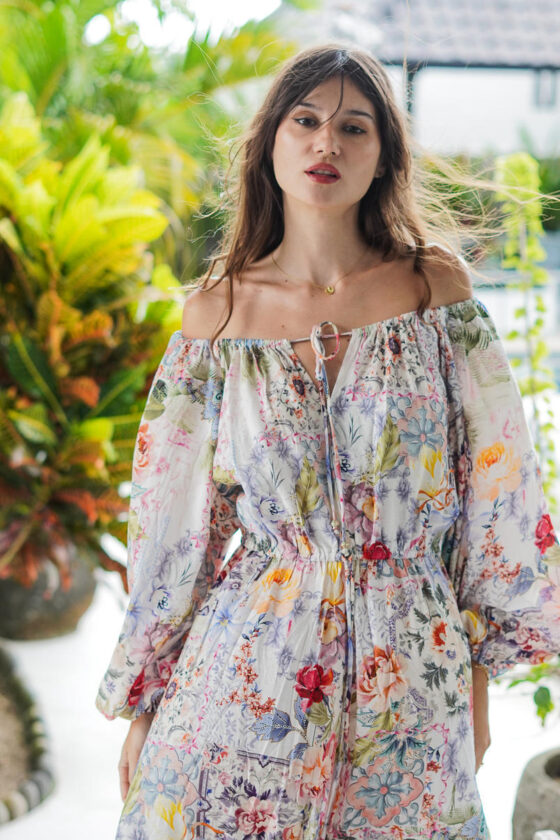 Luna Meadow Maxi Dress - Image 4