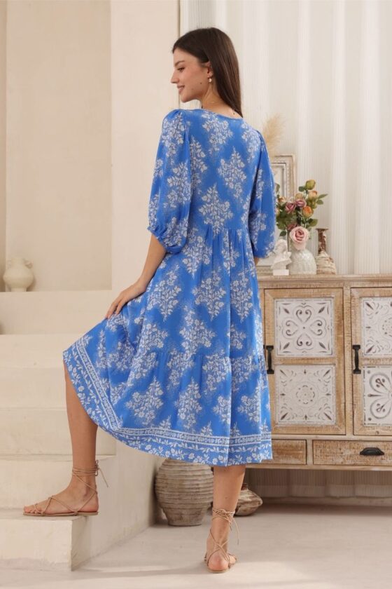 Ocean Midi Dress - Image 3
