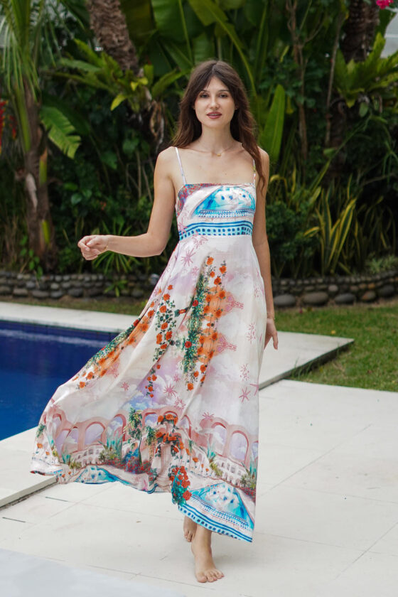 Villa Mirage Maxi Dress - Image 4