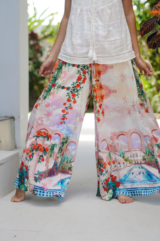 Villa Mirage Palazzo Pants - Image 3