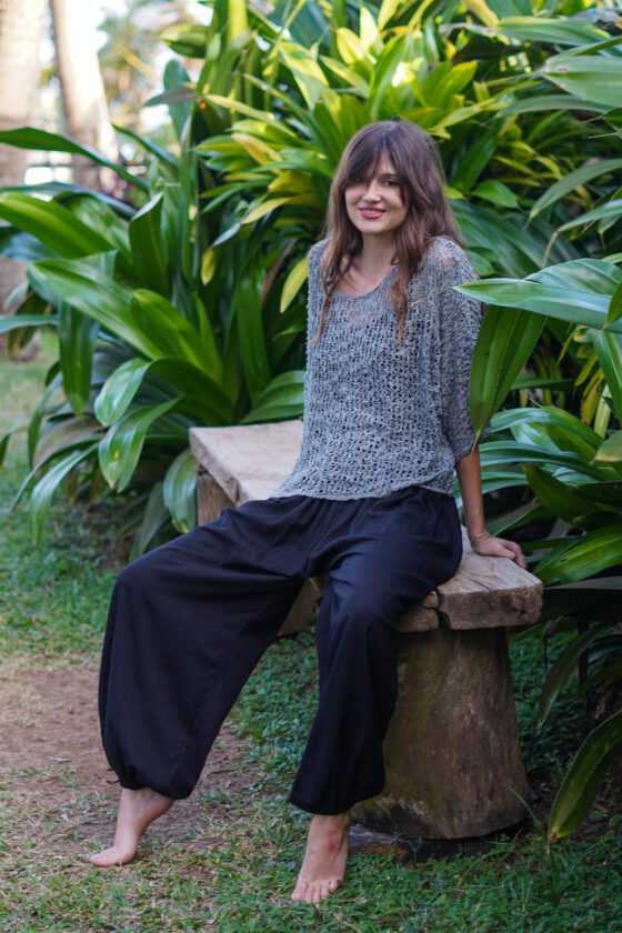 Nomad Harem Pants Black - Image 2