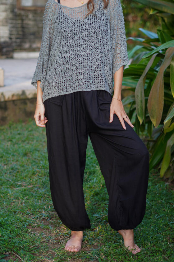 Nomad Harem Pants Black - Image 4