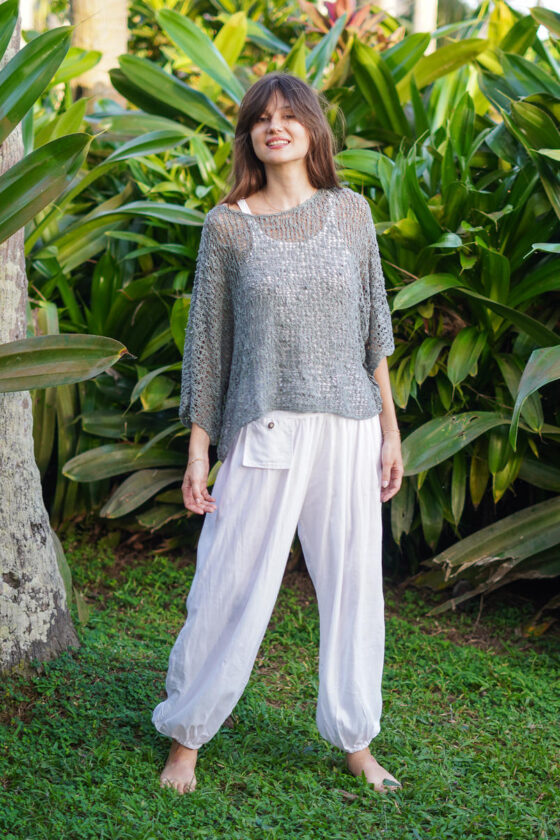 Nomad Harem Pants White