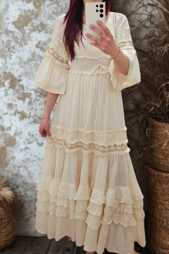 Boho Dreamer Dress Natural