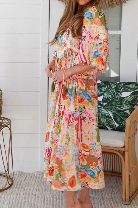 Carmella Fiesta Midi Dress - Image 2
