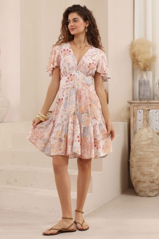 Rosewater Mini Dress