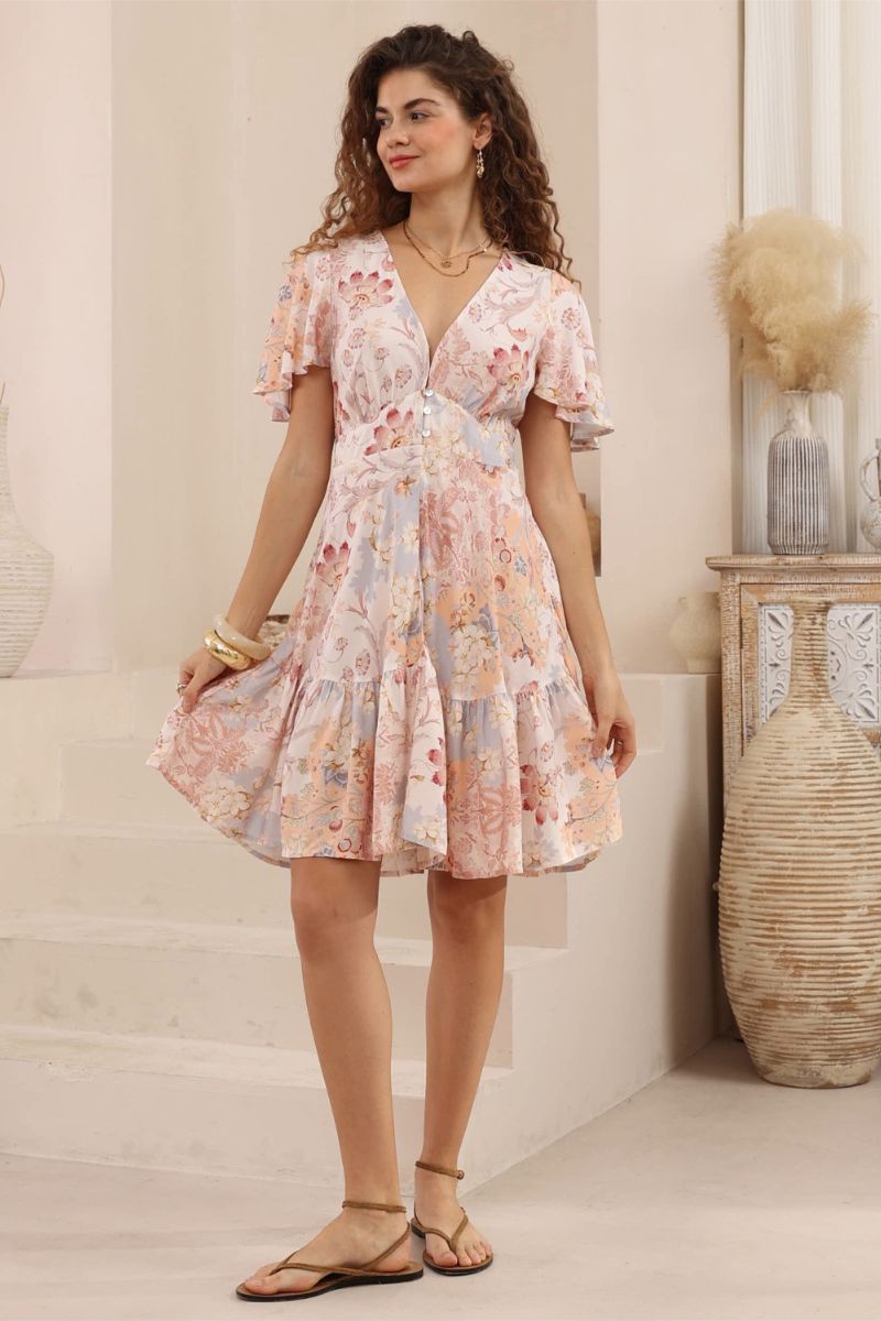 Rosewater Mini Dress