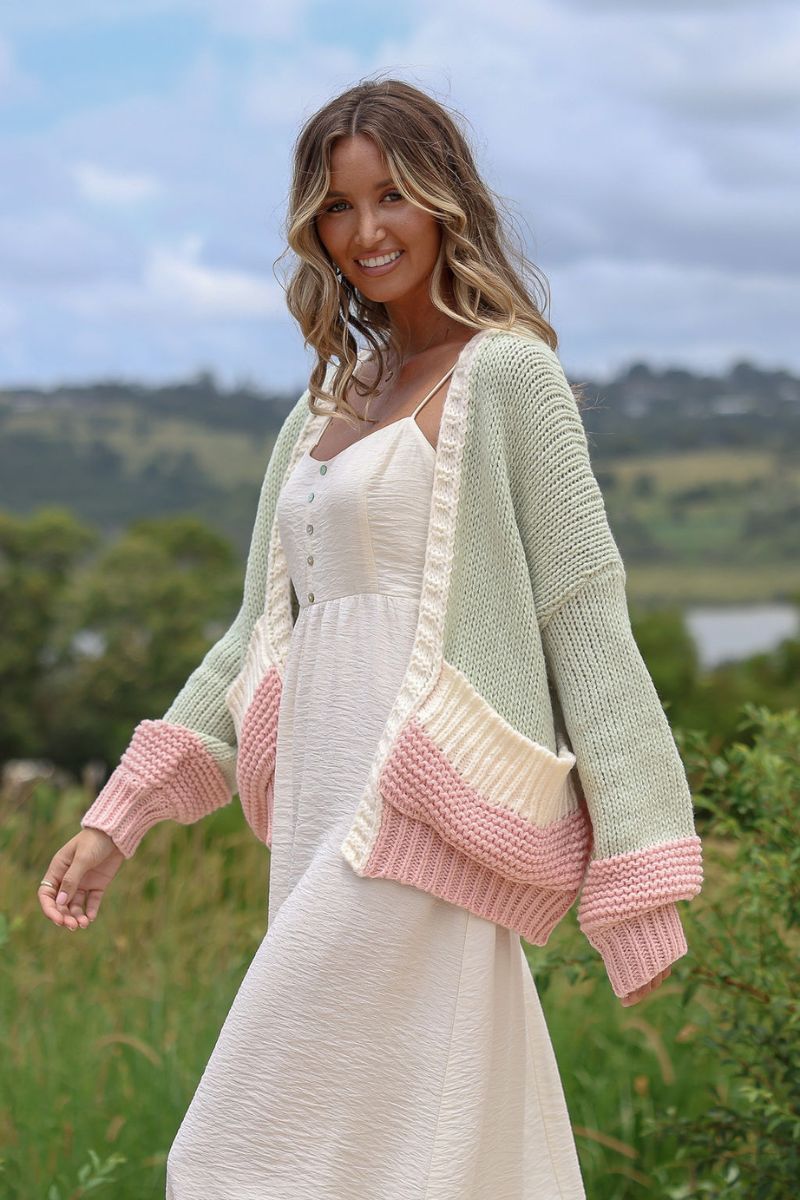 Coastal Meadow Knit Cardigan - Image 2