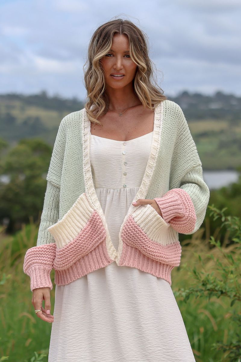 Coastal Meadow Knit Cardigan - Image 3