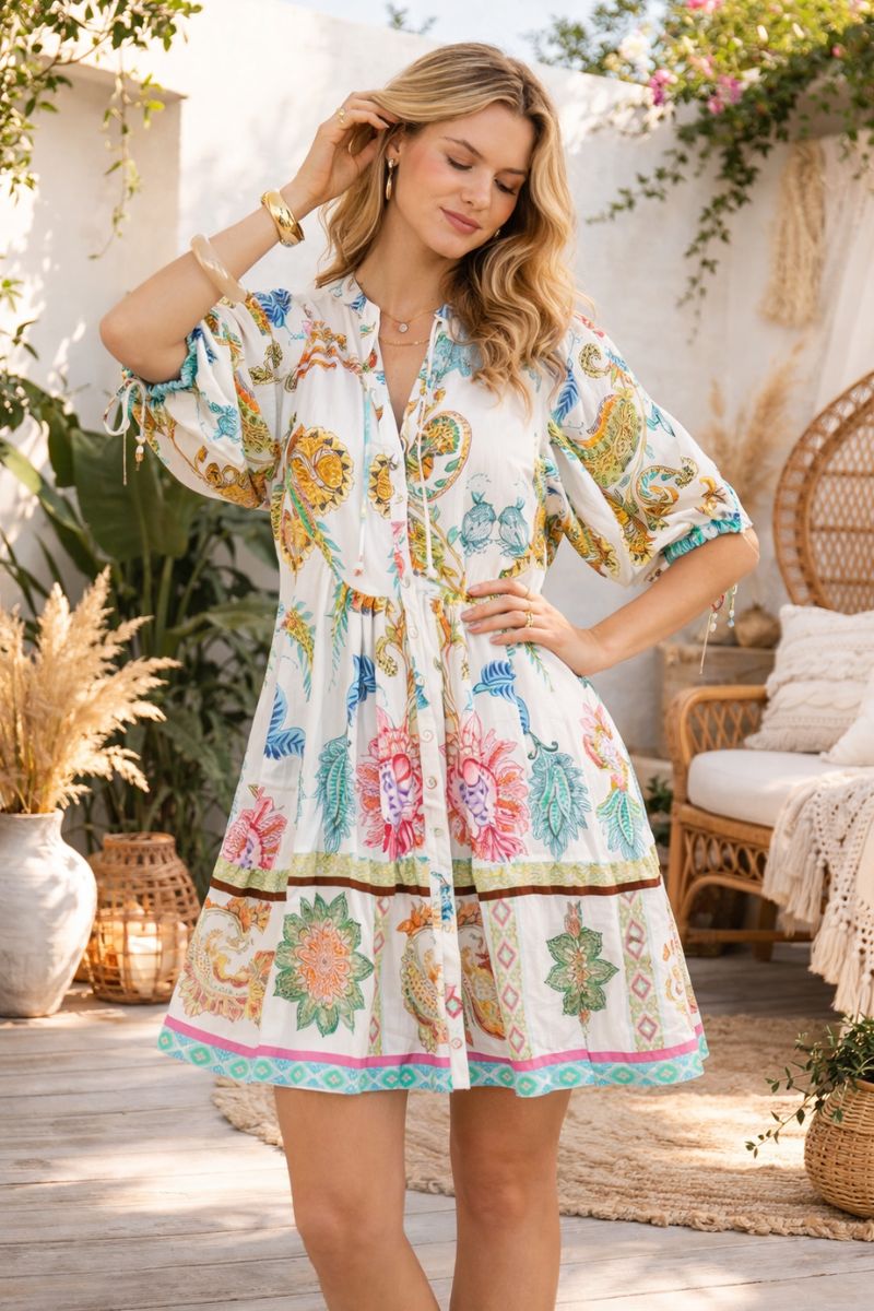 Sundara Boheme Babydoll Dress